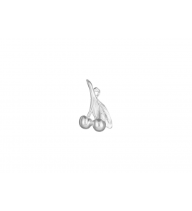 Zilver hanger/bedel kersen - 45677
