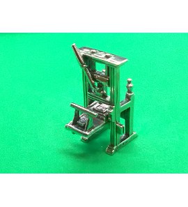 Zilver miniatuur Drukpers - 27816