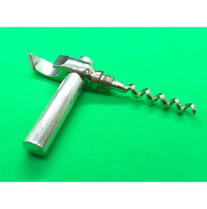 Verzilverd fles opener - 5373