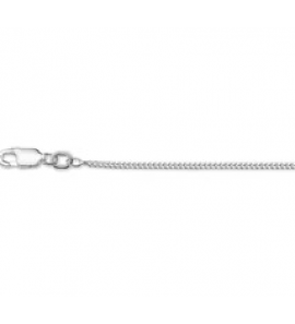Zilver gourmet collier 1.4 mm 40 cm. - 49162