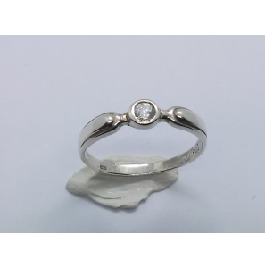 Zilver dames ring met zirkonia mt. 18 - 12441