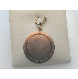 Zilver graveerplaat rond mat 18 mm - 35639