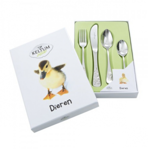 Keltum kindercouvert 4 dlg Dieren - 3000721