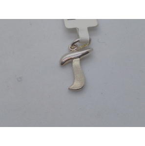 Zilver letterhanger mat/glans T - 1000320