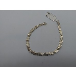Zilver armbandje beertjes 18 cm - 3004912