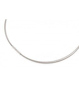 Boccia collier 0804-0142 staal - 3003340