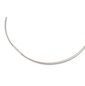 Boccia collier 0804-0142 staal - 3003340