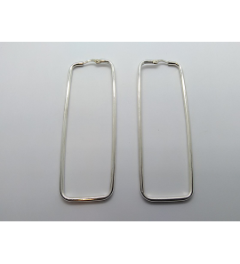 Zilver creool VK 27x76 mm - 3004993