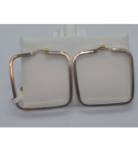 Zilver creool TV 37x2 VK mm - 3004994