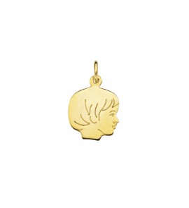 Goud kinderkopje gladhaar meisje nr 3 - 3005674