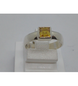 Zilver dames ring met kleur zirkonia - 3005109