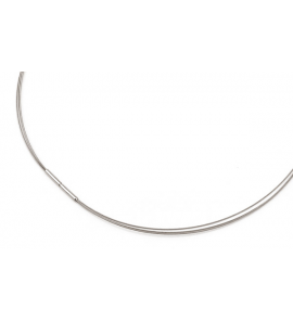 Boccia collier 0804-0145 staal - 3006352