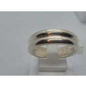 Zilver dames ring glans - 3009985