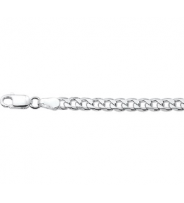 Zilver collier gourmet 4 mm 50 cm - 3009028
