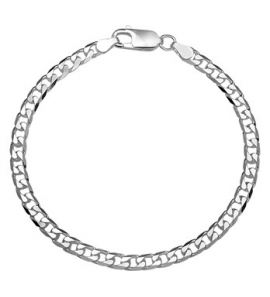 Zilver collier grmt. 4 mm 60 cm. - 3009029