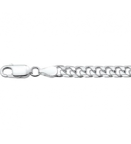 Zilver collier gourmet 5.0 mm  45 cm - 3009030