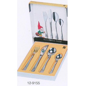 WMF kinderbestek 4 dlg. Kabouter - 3008444