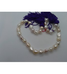 Zoet water parel collier naturlijke kleuren 10-11 mm - 3009896