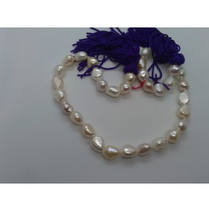 Zoet water parel collier naturlijke kleuren 10-11 mm - 3009896