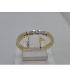 Rensini ring met diam/brilj. 0.09 VSI mt. 17¾ - 3009653