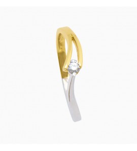 Eclat V-slag ring diam.bril. 0.02 crt. - 3011263