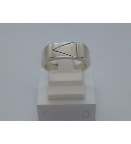 Zilver Jonges ring glans/mat 17 - 3009874