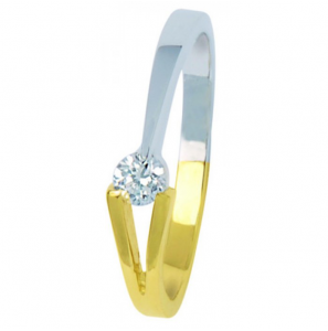 Eclat Victorie dames ring diam.bril. 0.03 crt. - 3010247
