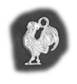 Zilver bedel haan - 3013554