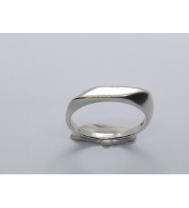 Zilver dames ring fantasie mt. 18¥ - 3012040