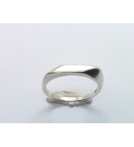 Zilver dames ring fantasie mt. 17 - 3012041