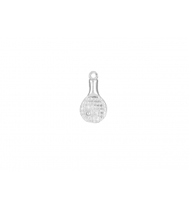 Zilver hanger/bedel Tafeltennisbat kl./bal - 3017165