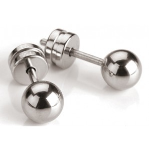 Boccia oorknop 0504-01 bolletje - 3015532
