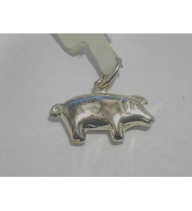 Zilver bedel varken - 3013563