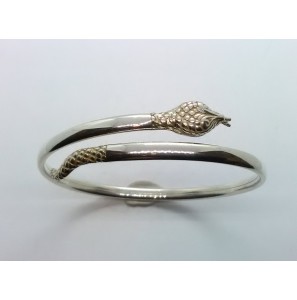 Zilver slavenband 4 mm slang - 3017349