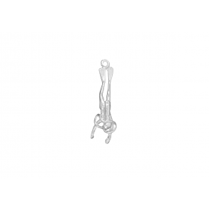Zilver hanger/bedel Duiker - 3017625