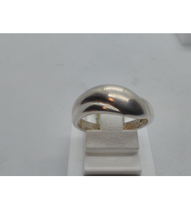 Zilver dames ring mat/glans - 3017606