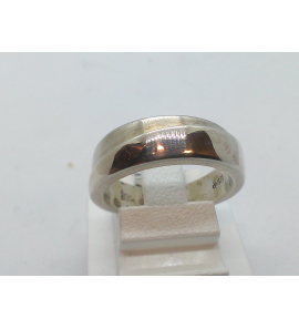 Zilver dames ring mat/glans - 3017609