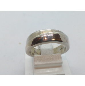 Zilver dames ring mat/glans - 3017609