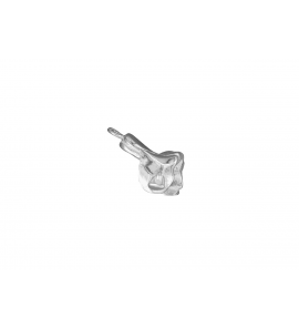 Zilver hanger/bedel Paardenzadel - 3017619