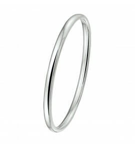 Zilver slavenband dop 5 mm ovaal 58 mm - 3022532