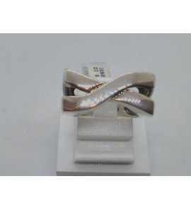 Zilver dames ring fantasie gerhodineerd - 3060119