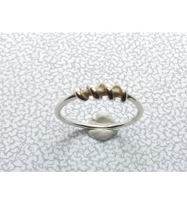 Zilver dames ring tors mt. 16 - 3060474