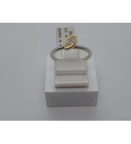 Spining dames ring silver Navette 853 XXS - 3062247