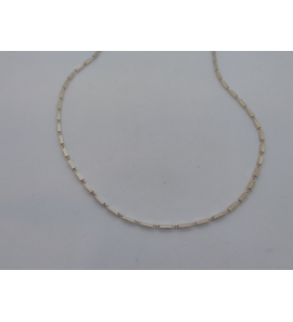 Zilver collier staafjes 45 cm - 3067204