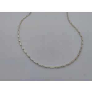 Zilver collier staafjes 45 cm - 3067204
