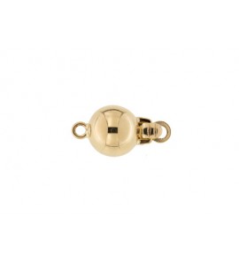 Goud sluiting bol 7 mm - 3072158