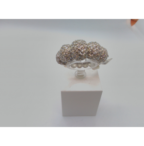 Zilver dames ring met zirkonia - 3065079