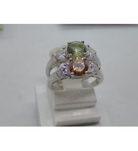 Zilver dames ring met zirkonia - 3071728