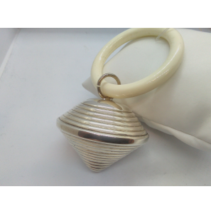 Zilver rammelaar tol/fileranden - 3069025