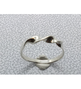 Zilver dames ring mt. 19 - 3073063